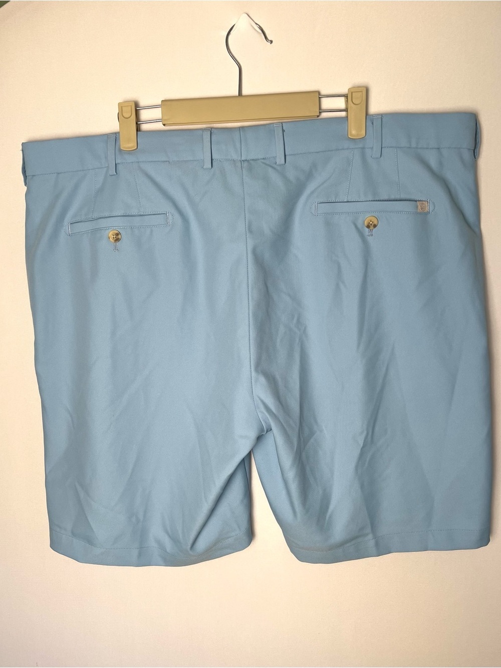 Peter Millar Crown Men’s Light Blue Performance Shorts Size 42 Golf Casual - Picture 4 of 15